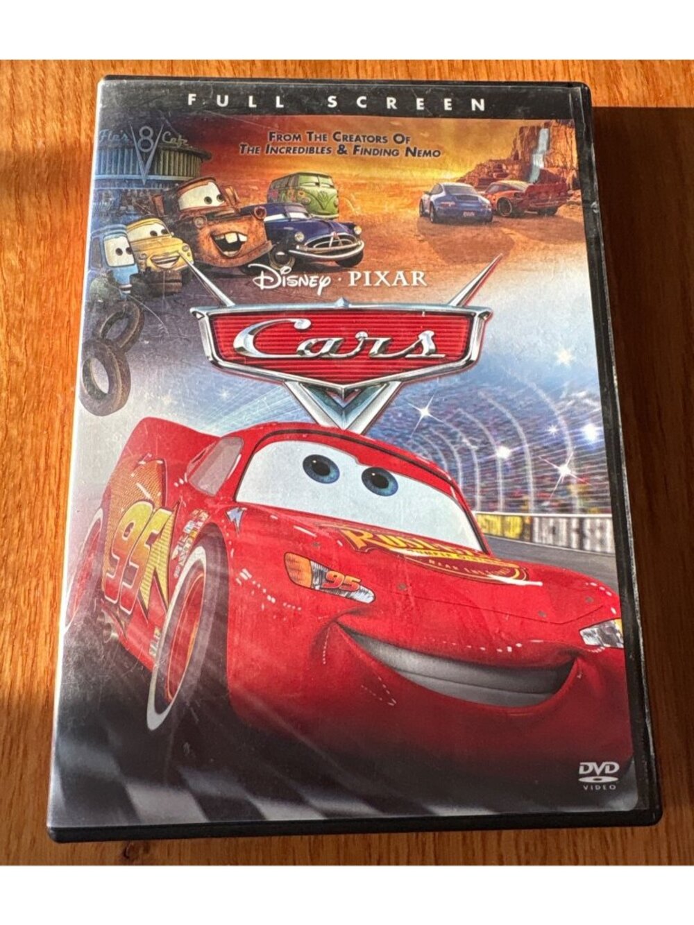 Disney Pixar Cars DVD Full Screen 2006 Release Bonus Features Hilarious
